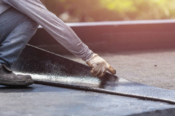 Professional Waterproofing technician working in Hilliard, OH